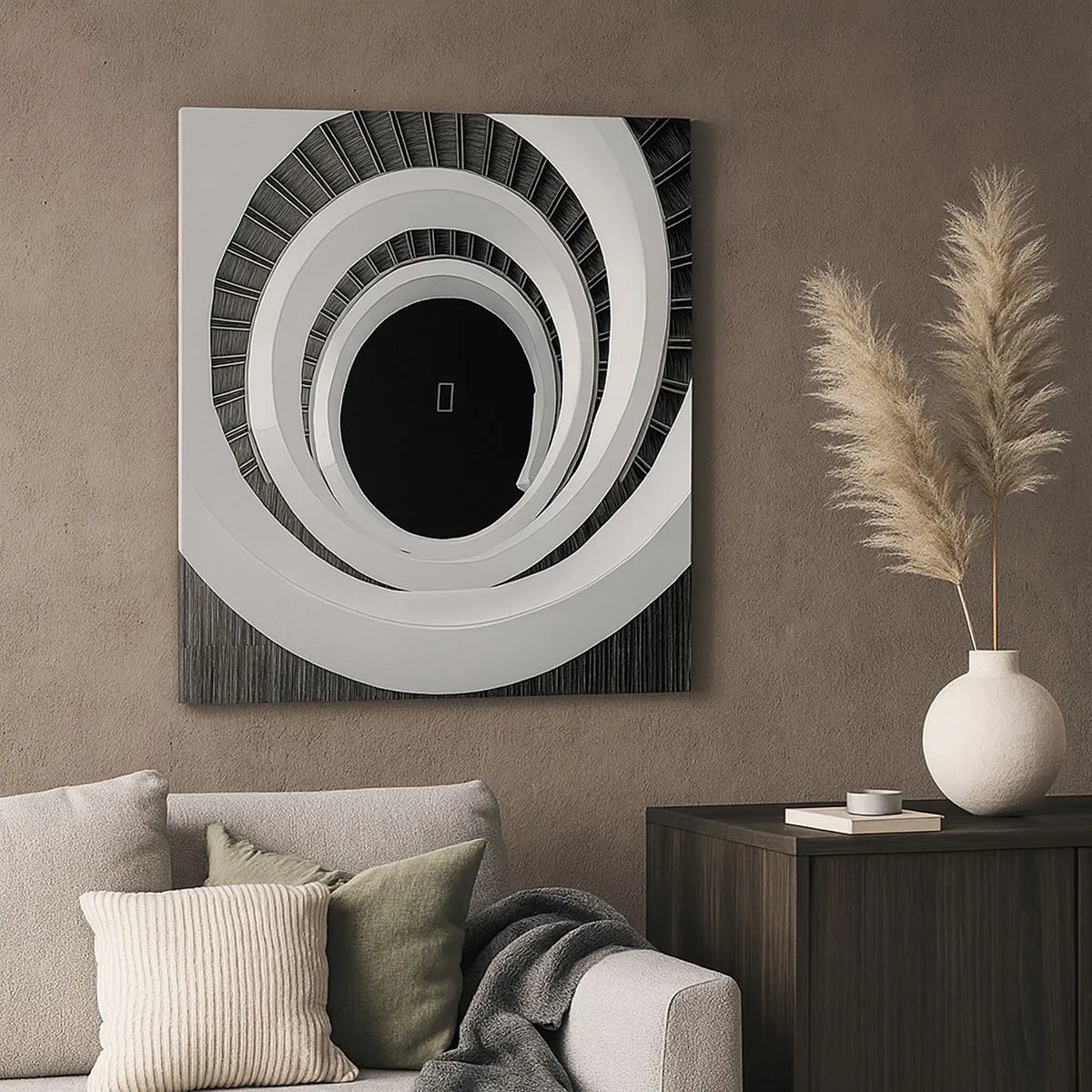 Quadro em tela - Ao âmago - 30x30 cm