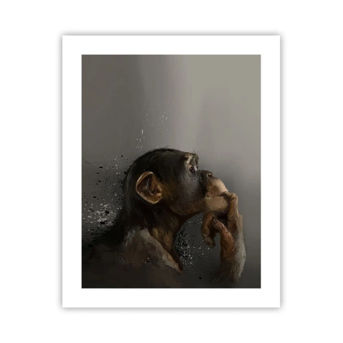 Pôster - Certamente um pensador - 40x50 cm