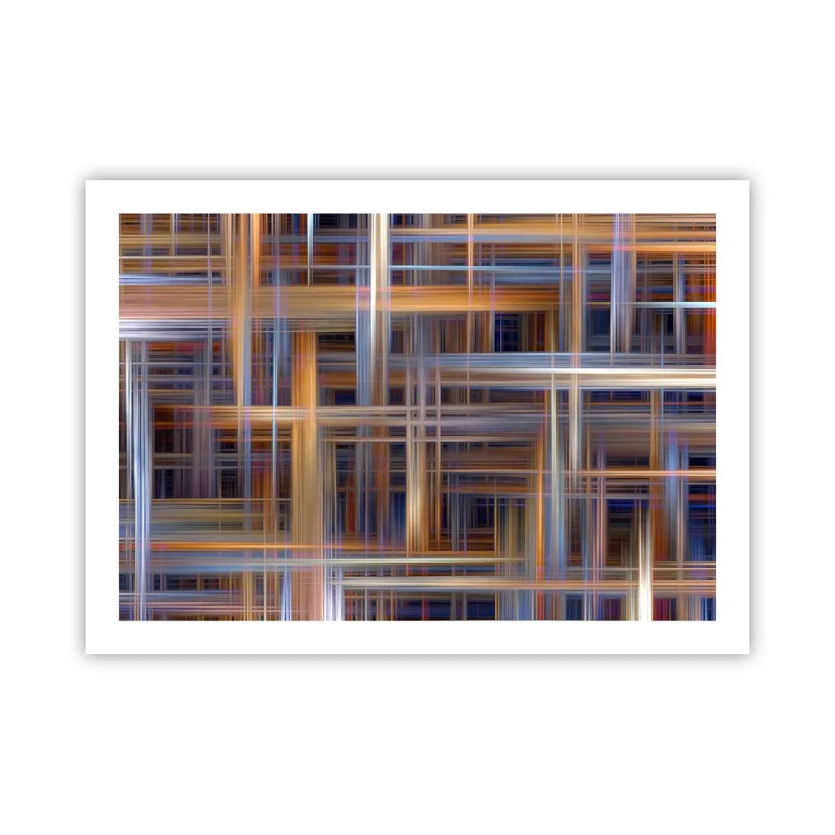 Pôster - Tecido de luz - 70x50 cm