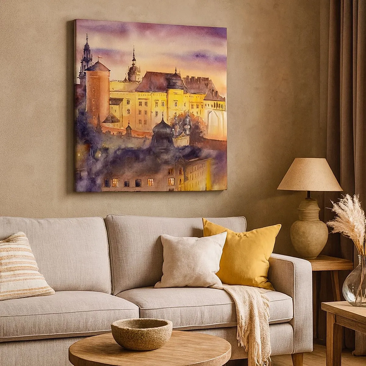 Quadro em tela - História e conto de fadas - 30x30 cm