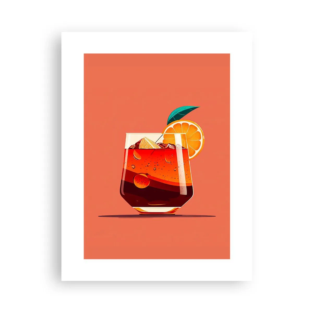 Pôster - Refresco de verão - 30x40 cm