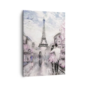 Quadro em tela - Como for se apaixonar, somente em... - 50x70 cm