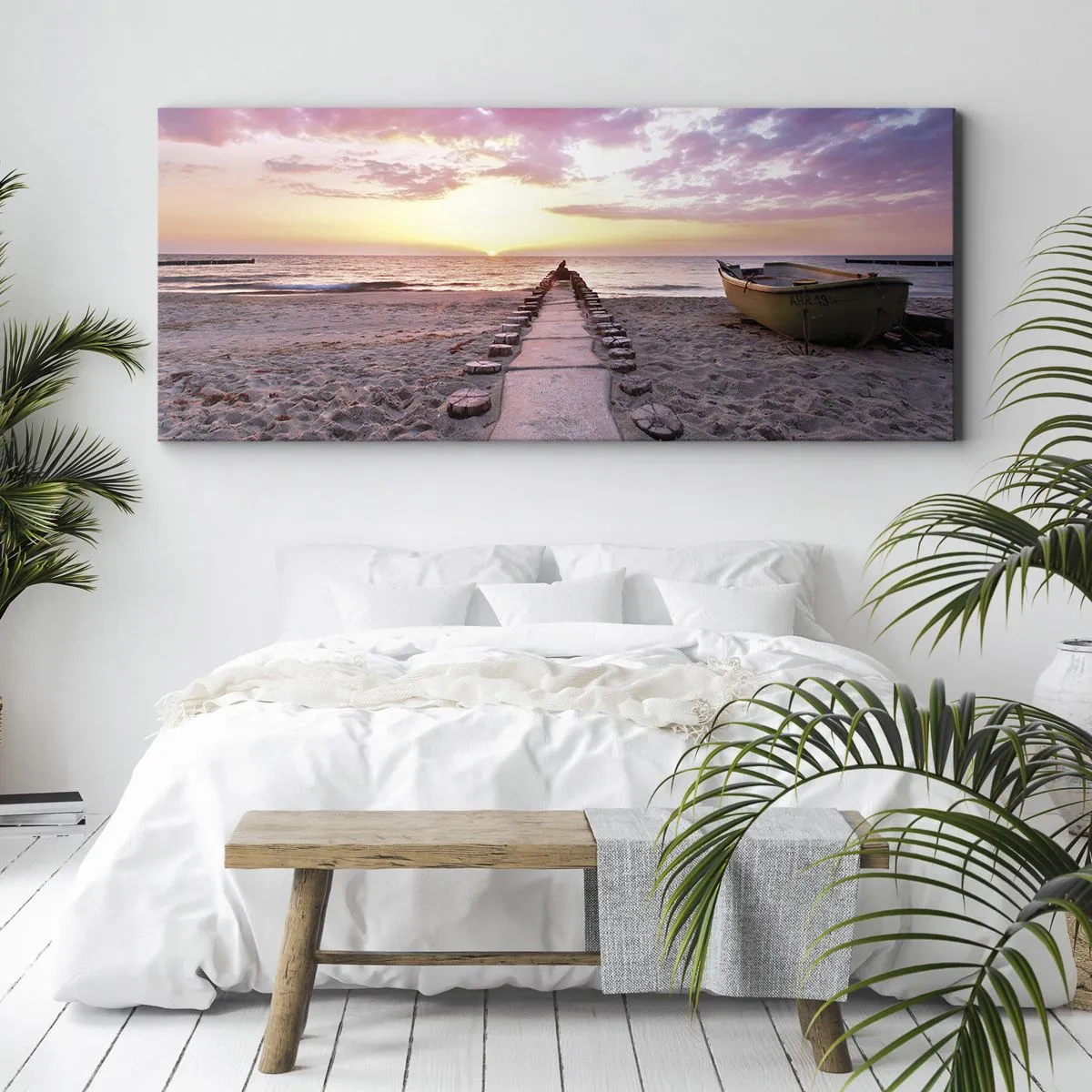Quadro em tela - Um momento de profunda experiência - 120x50 cm
