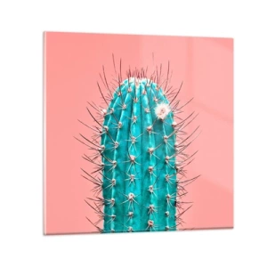 Quadro em vidro - Apenas olhe - 40x40 cm