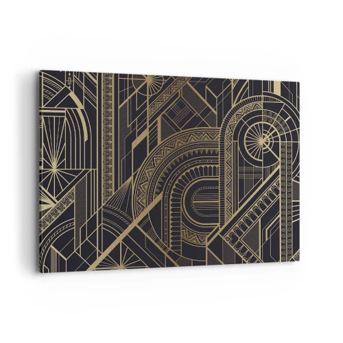 Quadro em tela - Conceitos, ideias, planos - 100x70 cm