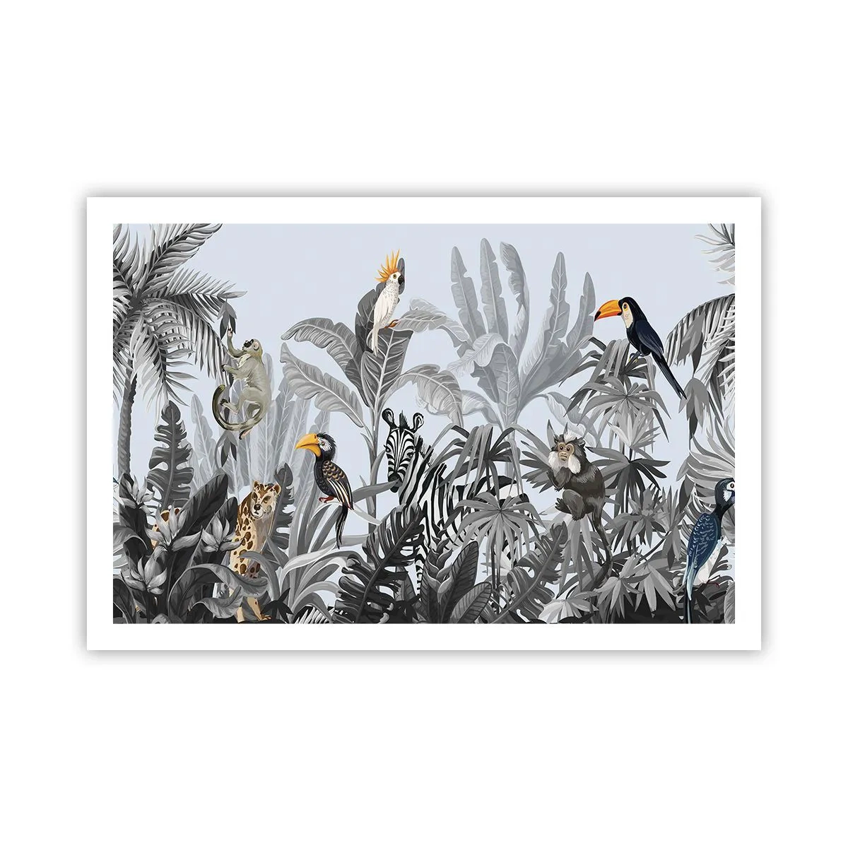 Pôster - Conto de fadas africano - 91x61 cm