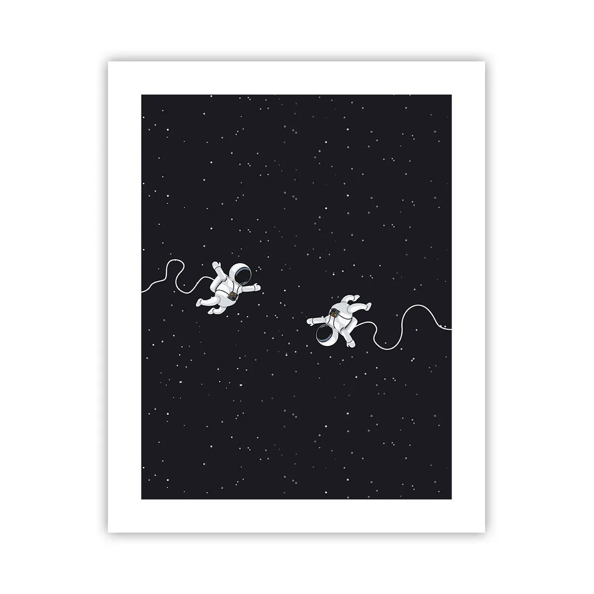 Pôster - Emaranhado Cósmico - 40x50 cm