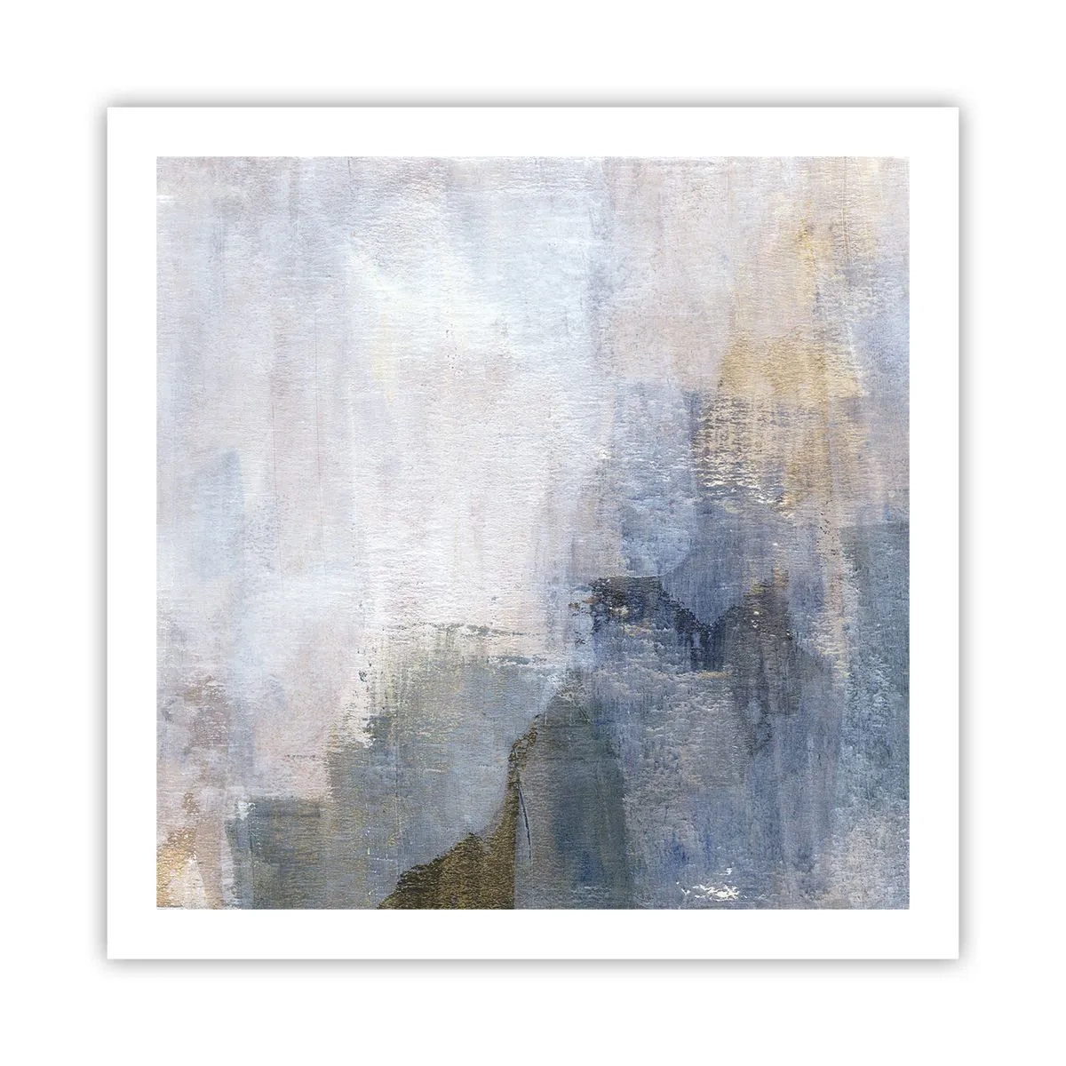 Pôster - Tons e acordes das cores - 60x60 cm