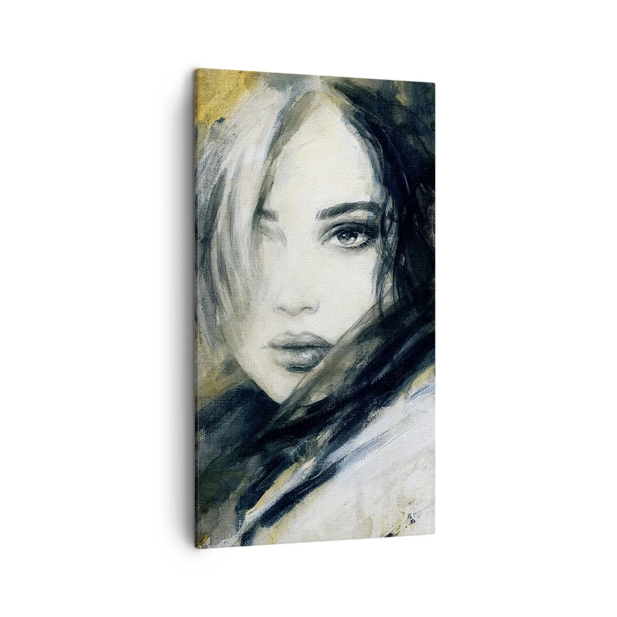 Quadro em tela - Mais inocente ou sensual? - 45x80 cm
