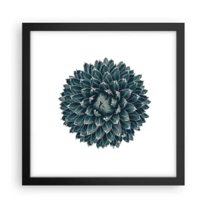 Pôster com moldura preta - Estrela do Deserto - 30x30 cm