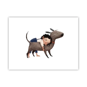 Pôster - Melhores amigos - 40x30 cm