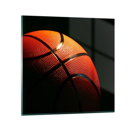 Quadro em vidro - Linda como um planeta - 60x60 cm