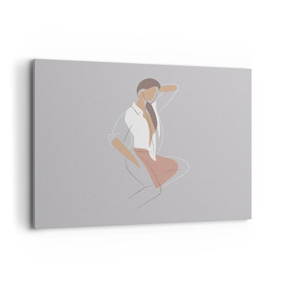 Quadro em tela - O esboço do encanto - 100x70 cm