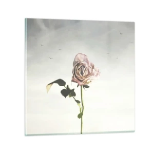 Quadro em vidro - Boas-vindas da primavera  - 70x70 cm