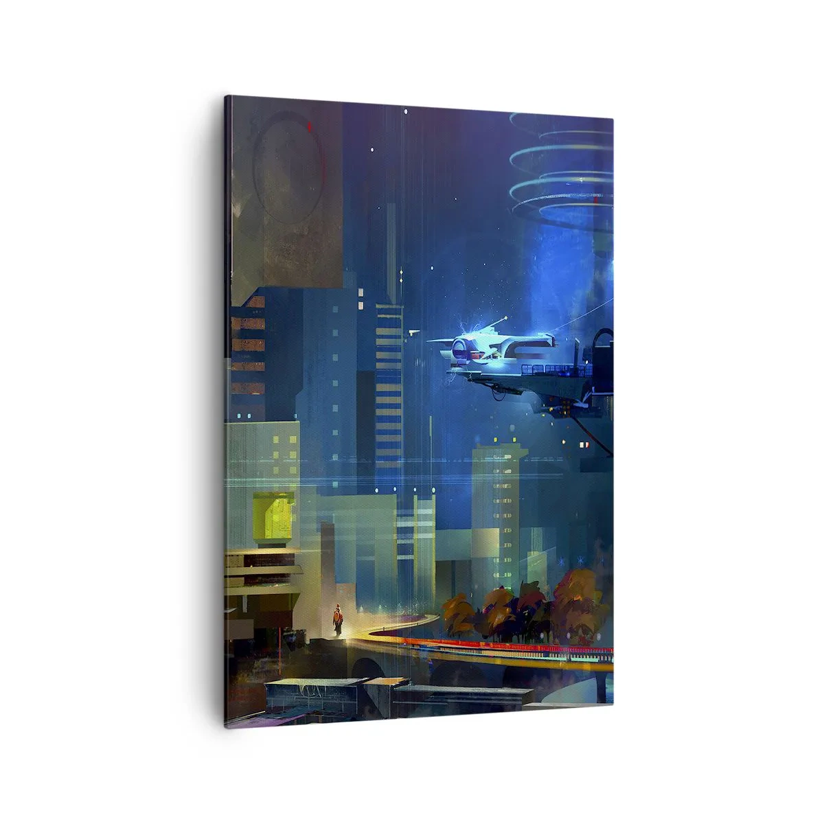 Quadro em tela - Num futuro próximo - 70x100 cm