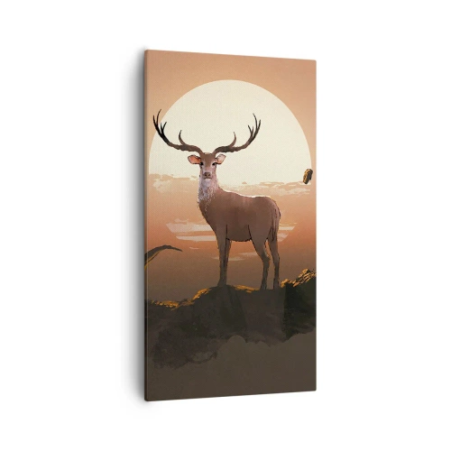 Quadro em tela - Esta noite é diferente de qualquer outra - 55x100 cm