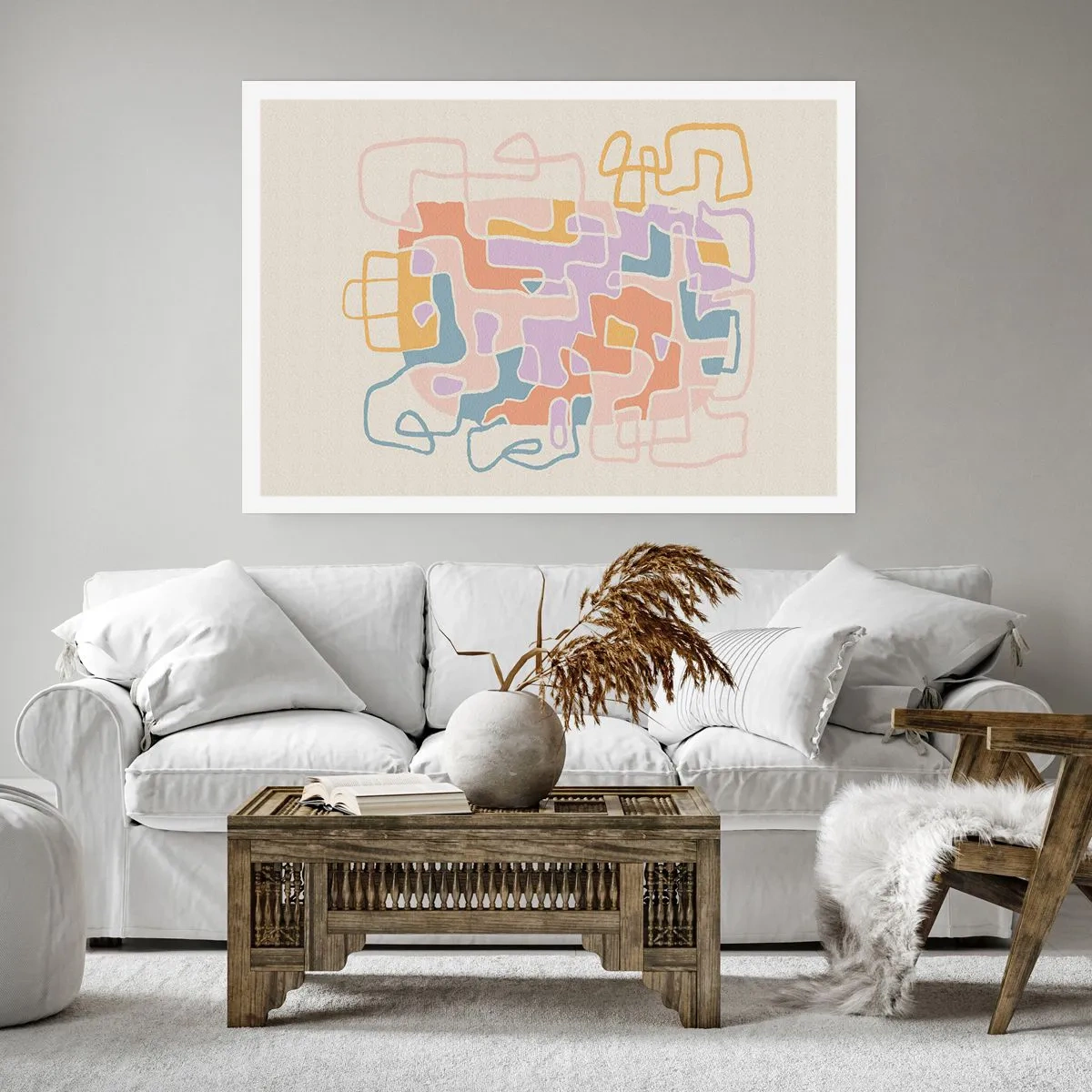 Pôster - Labirinto – uma aventura alegre - 50x40 cm
