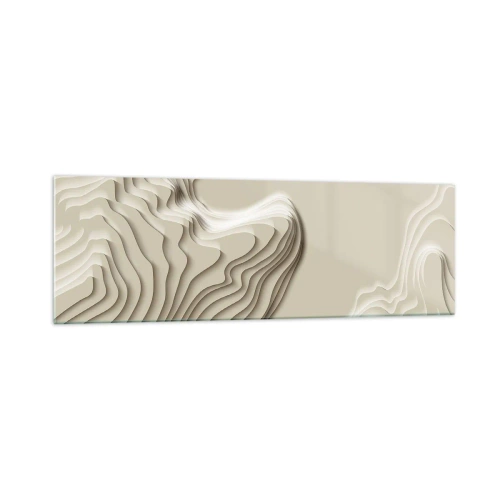 Quadro em vidro - Topografia da arte - 160x50 cm