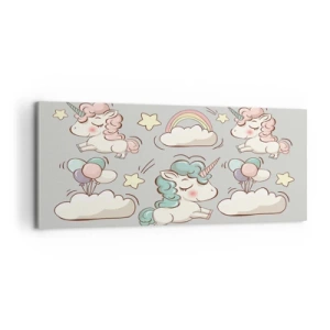 Quadro em tela - Certamente existem... - 100x40 cm