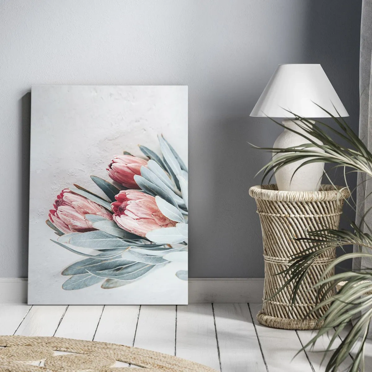 Quadro em tela - Envergonhadas da sua própria beleza - 50x70 cm