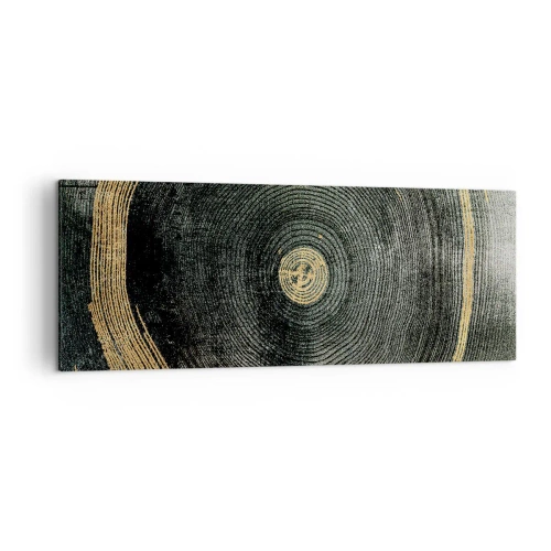 Quadro em tela - Mudança e persistência - 140x50 cm