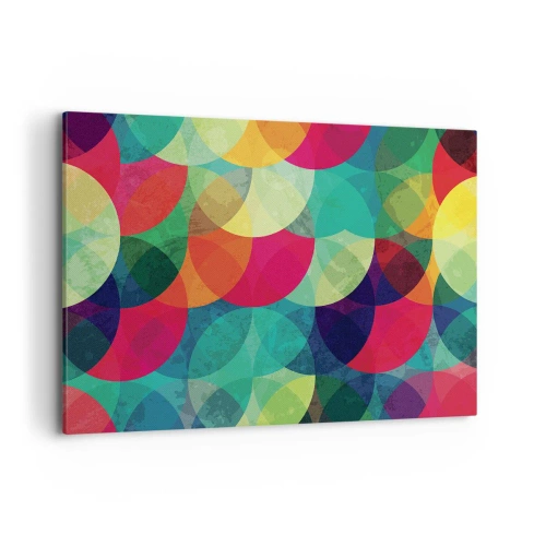 Quadro em tela - Ascensão às cores - 120x80 cm
