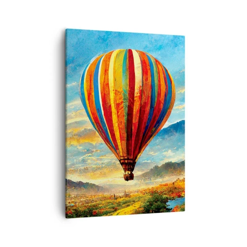 Quadro em tela - Com silêncio enxergas mais - 50x70 cm