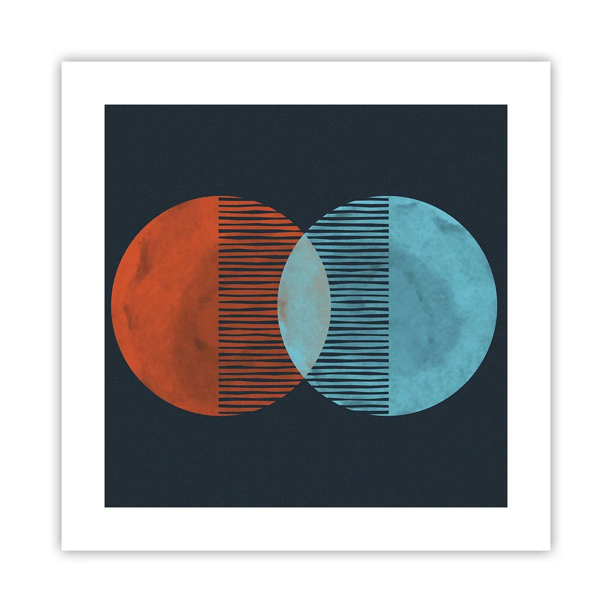 Pôster - Fantasia astronómica - 40x40 cm