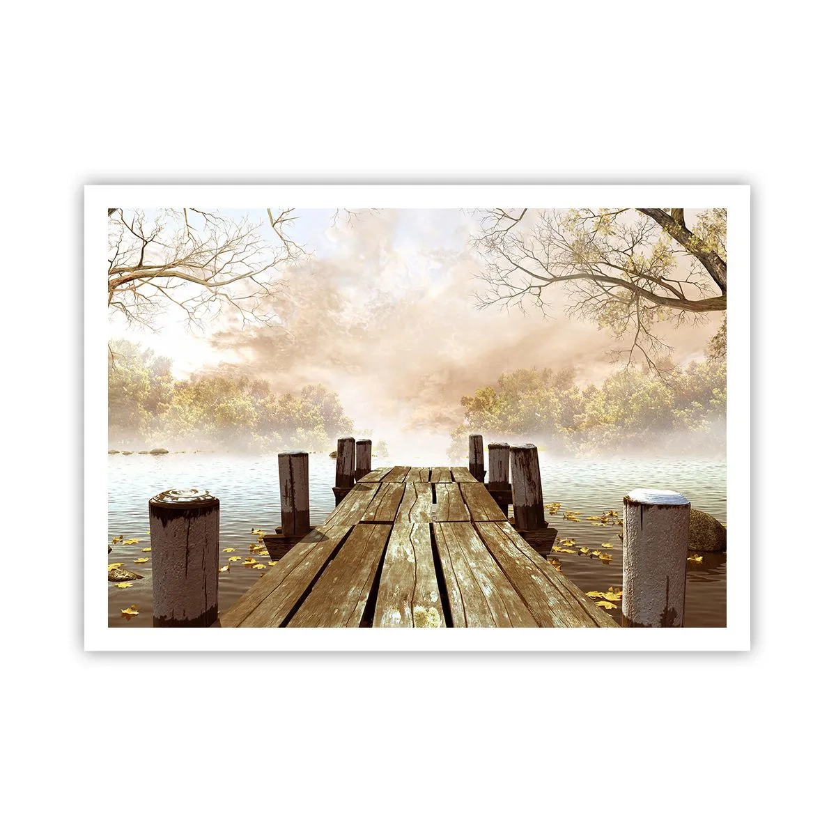 Pôster - A leve tristeza do outono - 100x70 cm