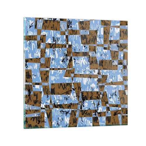 Quadro em vidro - Recorte não popular - 40x40 cm