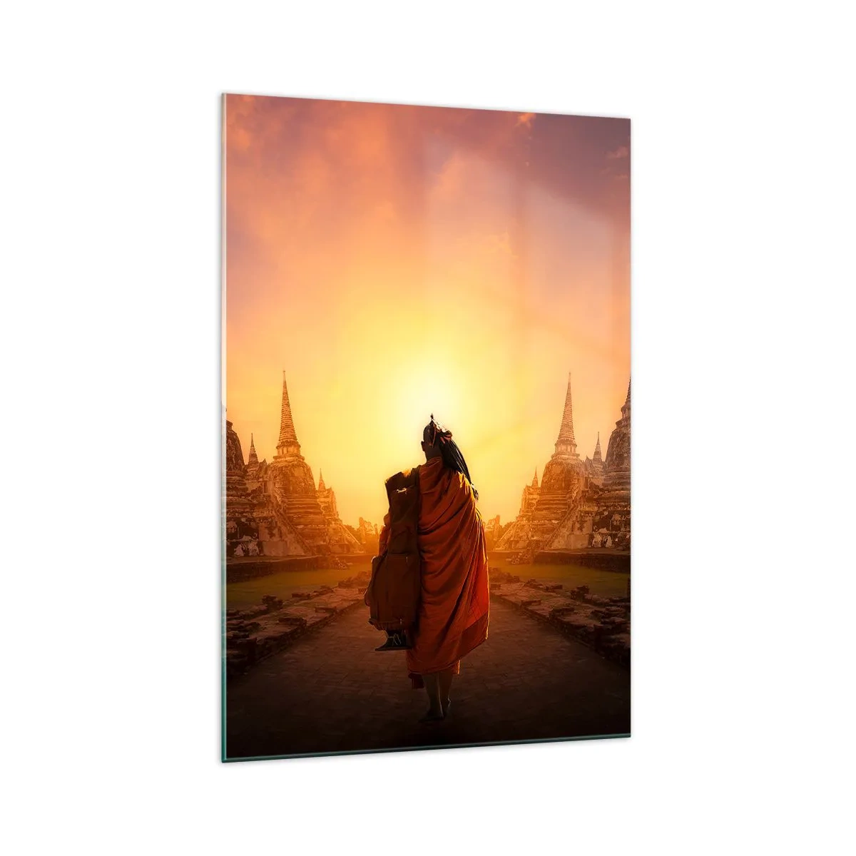 Quadro em vidro - Em paz para a eternidade - 70x100 cm