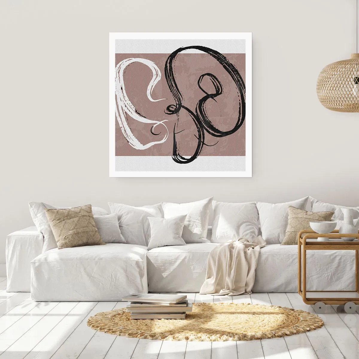 Pôster - Composição – a busca pela plenitude - 60x60 cm