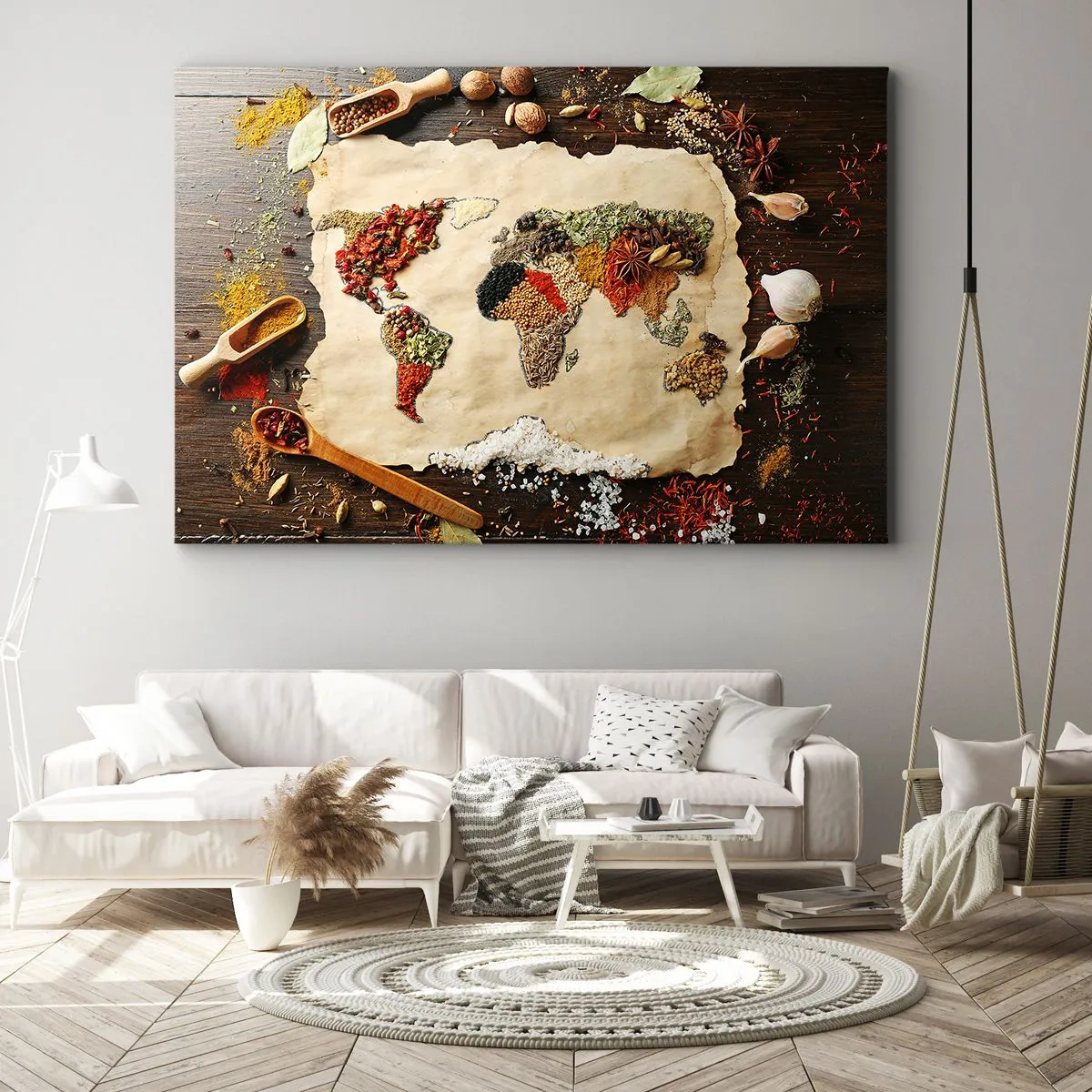 Quadro em tela - Todos os gostos do mundo - 120x80 cm
