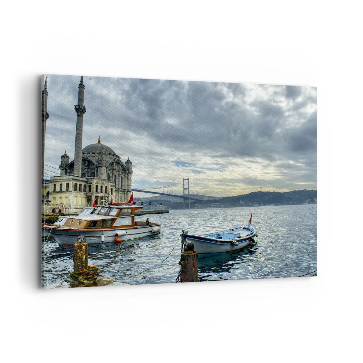 Quadro em tela - Na fronteira dos mundos - 100x70 cm