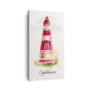 Quadro em tela - Sempre há clima - 45x80 cm