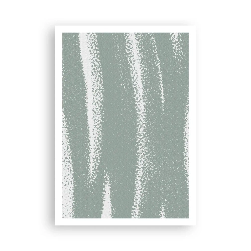 Pôster - Abstração em um clima de inverno - 70x100 cm