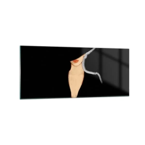 Quadro em vidro - Elegância e estilo - 120x50 cm