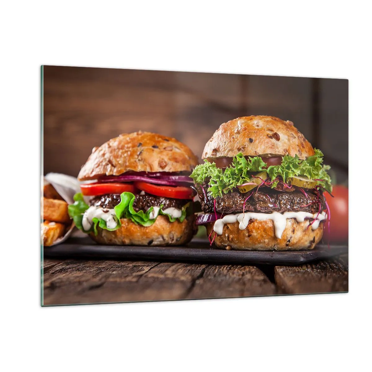 Quadro em vidro - Sonho americano - 120x80 cm