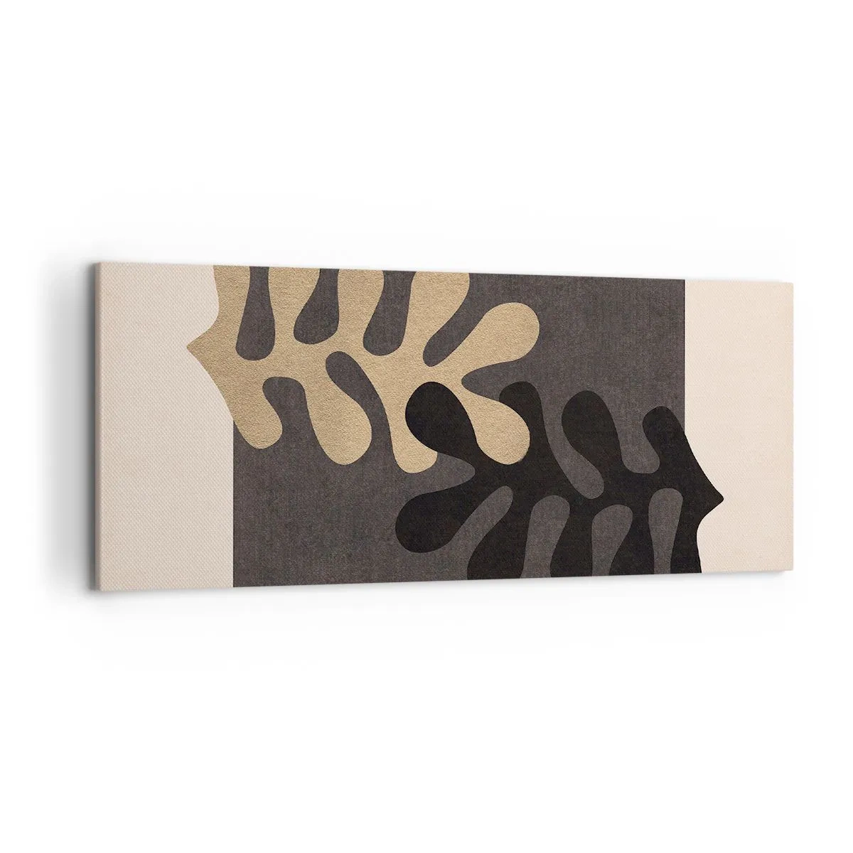 Quadro em tela - Ausência e complemento - 120x50 cm