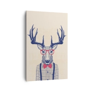 Quadro em tela - Extravagância engraçada - 80x120 cm