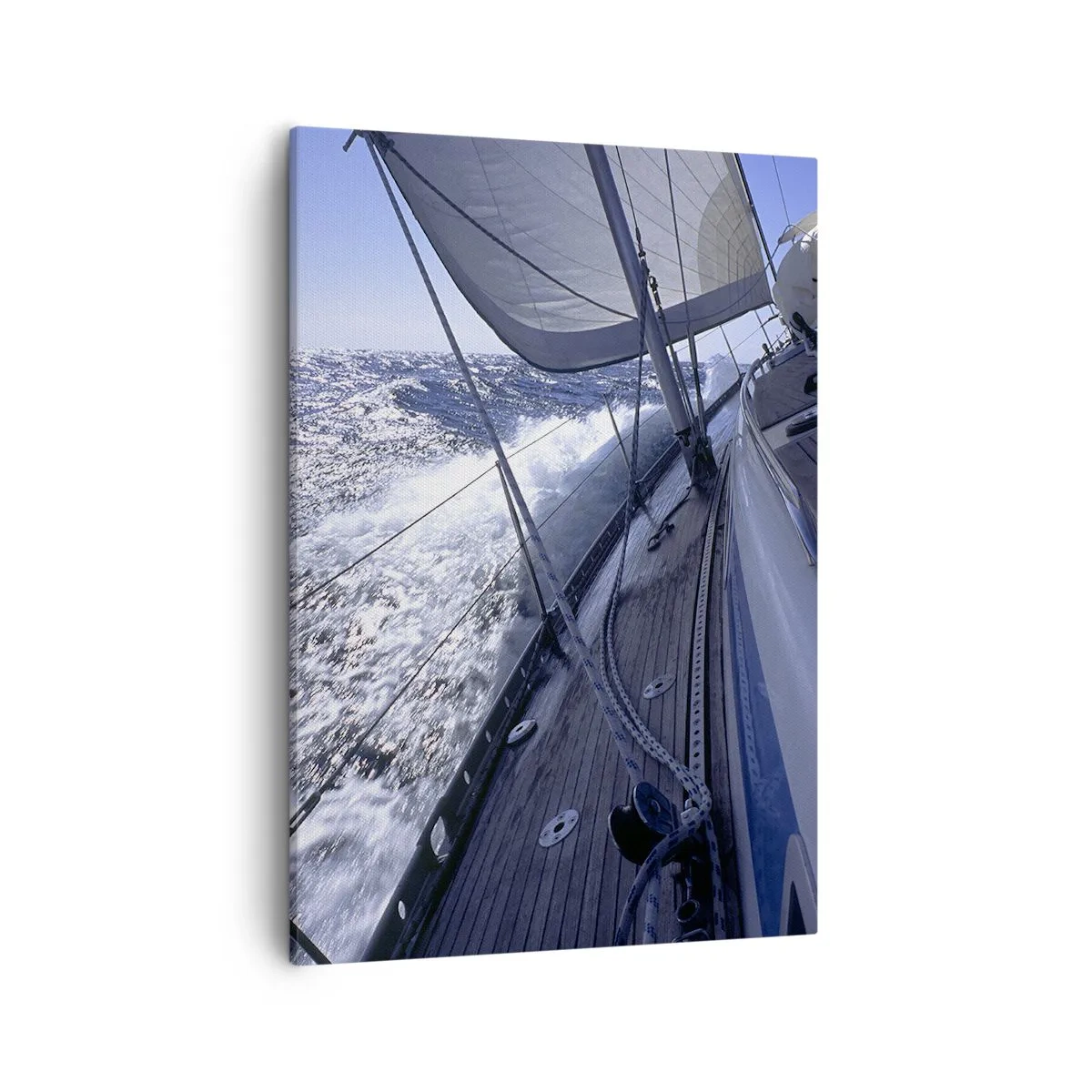 Quadro em tela - Eu sei o que é ser um pássaro - 50x70 cm