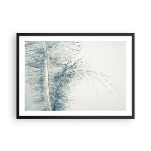 Pôster com moldura preta - O sussurro da natureza - 70x50 cm