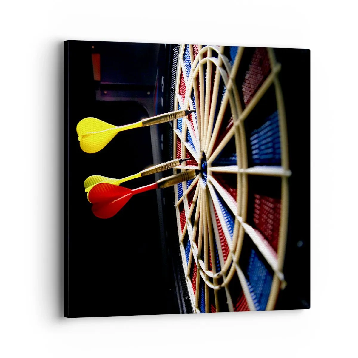 Quadro em tela - Direto ao ponto - 40x40 cm