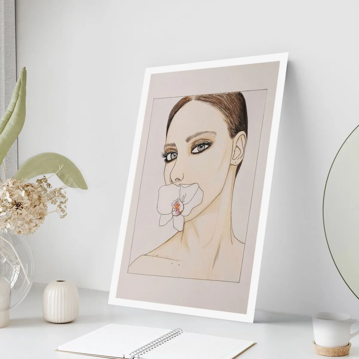 Pôster - Símbolo de elegância e beleza - 30x40 cm