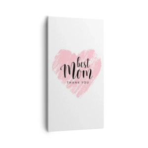 Quadro em tela - Sempre o momento certo - 55x100 cm