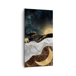 Quadro em tela - Leis eternas - 65x120 cm