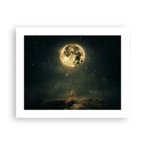Pôster - Aquele que roubou a lua - 50x40 cm