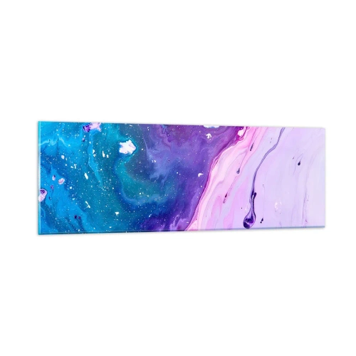 Quadro em vidro - Yin e yang - 90x30 cm