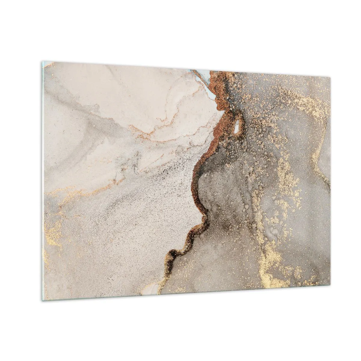 Quadro em vidro - No limite das cores - 100x70 cm