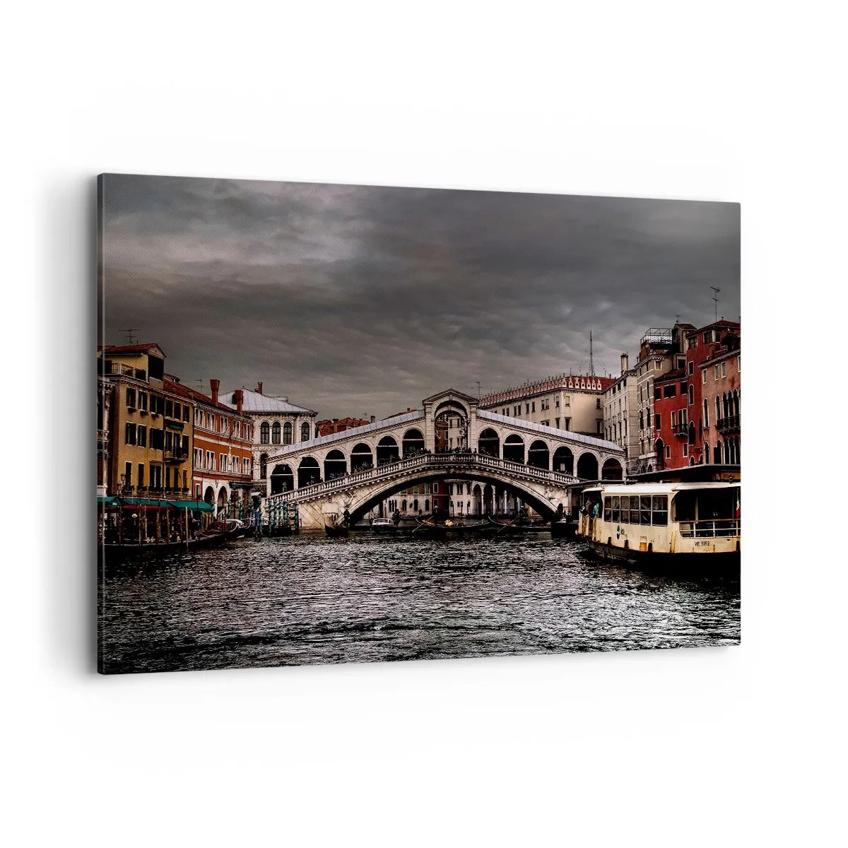 Quadro em tela - A promessa de uma noite em Veneza - 100x70 cm